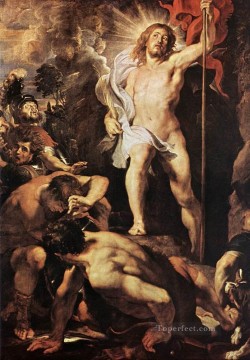 ピーター・パウル・ルーベンス Painting - キリストの復活 バロック ピーター・パウル・ルーベンス